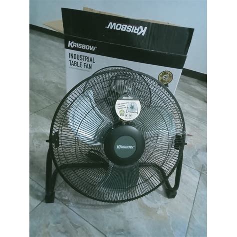 Jual Kipas Angin Krisbow Industrial Table Fan Inch Shopee Indonesia