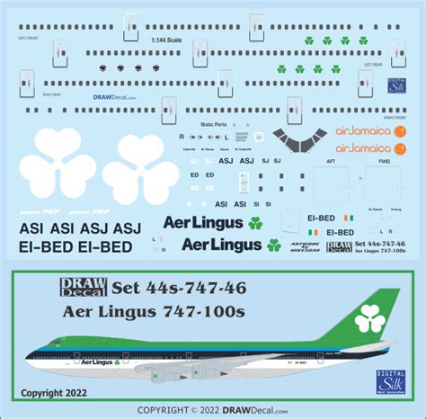 Aer Lingus 747-100s – DRAW Decal