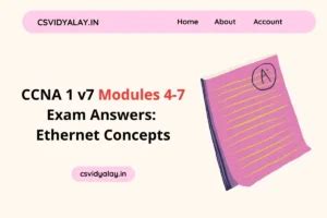 CCNA 1 V7 Modules 14 15 Exam Answers Network Application Communication