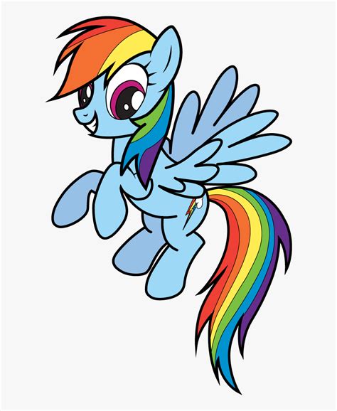 How To Draw Rainbow Dash From My Little Pony