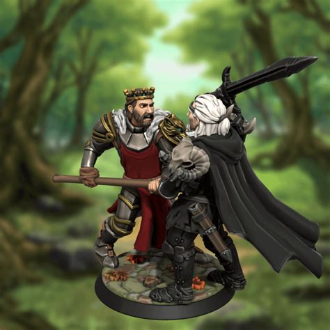 The Battle of Camlann (Arthurian Legend) : r/HeroForgeMinis