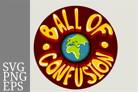 Non Ben Day Ball Of Confusion Recolor Graphic By The Chaos Emporium