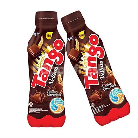 Jual Tango Drink Velluto Italian Chocolate Susu Sapi Segar Ml Pcs