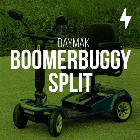 Daymak Boomerbuggy Split Mobility Scooter Ebike Universe