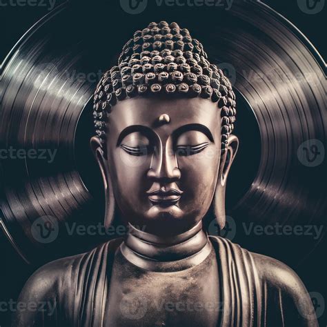 buddha as album cover for mediation 22799038 Stock Photo at Vecteezy