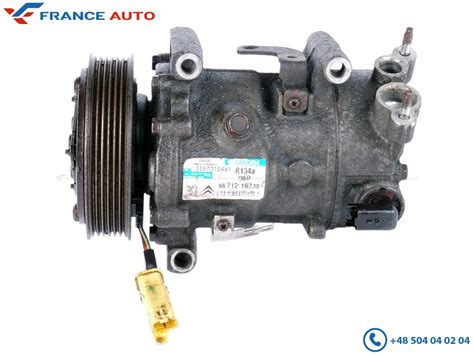 SPRĘŻARKA KLIMATYZACJI CITROEN BERLINGO C4 DS3 DS4 PEUGEOT 207 307 308