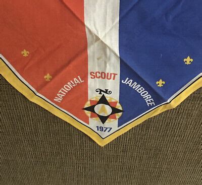 Boy Scouts Neckerchief National Scout Jamboree A Cloth Neckerchief