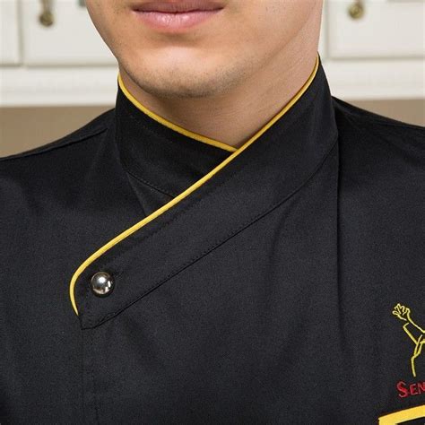 Hotel Chef Wear Long Sleeved Resturant Kitchen Chef Uniform Bread Baking Canteen Servers Working