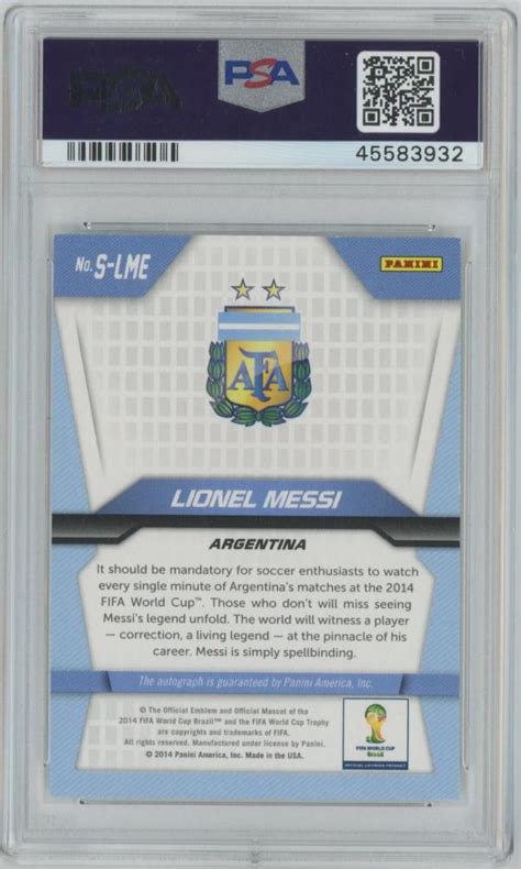 ミントモール MINT 池袋店 2014 Panini Prizm FIFA World Cup Brazil Lionel