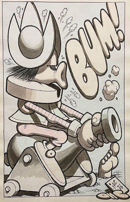 Jacovitti Original Drawing Il Salgarone Illustration Catawiki