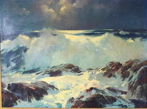 Marshall Joyce Seascape Oil Painting