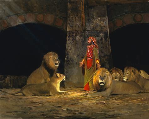 Daniel in the Lion's Den — Coleman Art