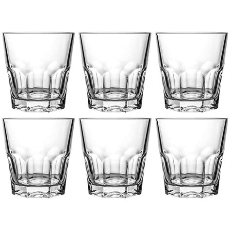 Conjunto De Copos Baixos Ecologico Long Drink Set Bar Favorit 310 Ml