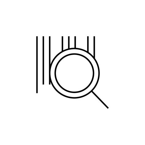 qr code search vector icon  vector art  vecteezy