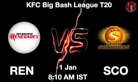 REN Vs SCO Dream11 Prediction Team Live Cricket 01 Jan 2023