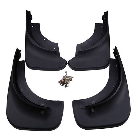 4x Mudguards Mud Flaps Splash Guards Mudflaps For Volkswagen Touareg 07 10 Ebay