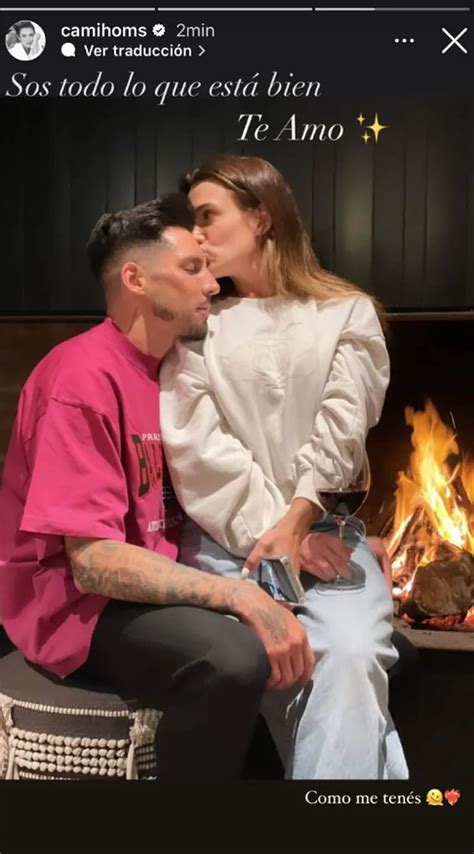 Camila Homs Y José Sosa Se Dedicaron Todo Su Amor En Las Redes “cómo