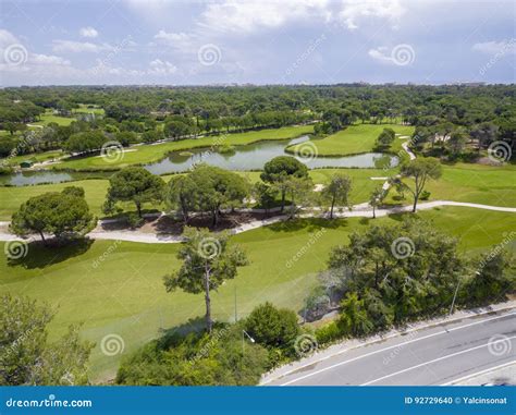 Aerial Golf Course Stock Photo Image Of Golfing Beautiful 92729640