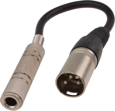 Xlr M Le Fiche Vers Mm St R O Femelle Femelle Adaptateur Cordon