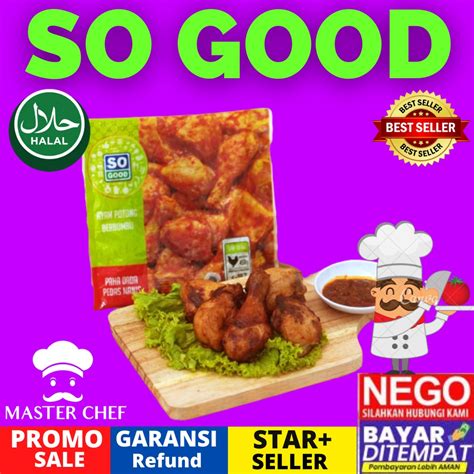 Jual So Good Sogood Ayam Potong Pedas Manis Makanan Frozen Food Beku