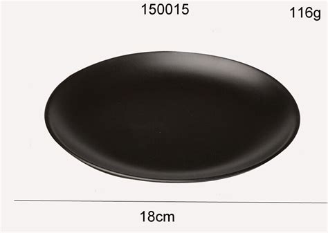 Assiette Plateau Repas Xxxl Plateau Rond En M Lamine Noire