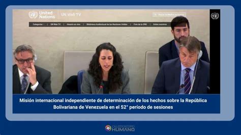 Misión Internacional Independiente De Determinación De Los Hechos Reitera Denuncias De