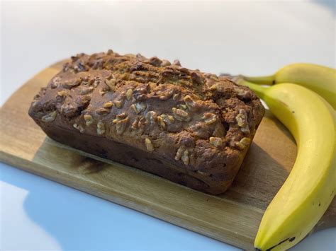 Banana Walnut Cake Banana Cake With Gooey Walnut Filling Restless