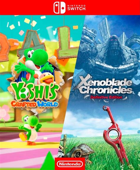 Yoshis Crafted World Mas Xenoblade Chronicles Definitive Edition