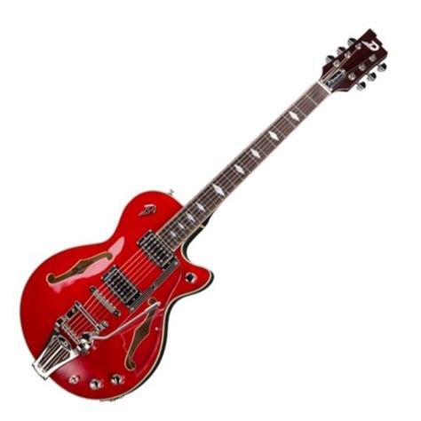 Semi Hollow E Gitarre Duesenberg Starplayer Tv Deluxe Crimson Red Rot