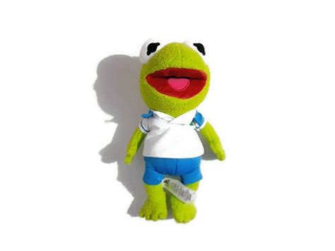 Disney Store Muppet Babies Baby Kermit the Frog 12" Plush Exclusive