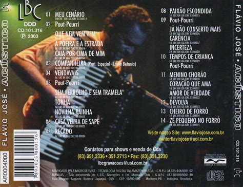 Cd Fl Vio Jos Ac Stico Forr Em Vinil