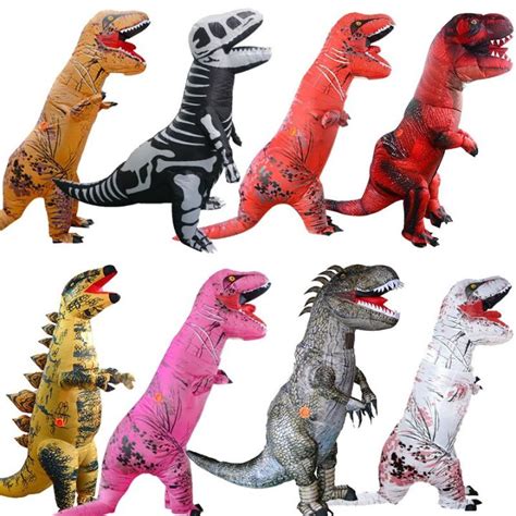 Purim Carnival Adult Inflatable Dinosaur Costume T Rex Dino Cosplay