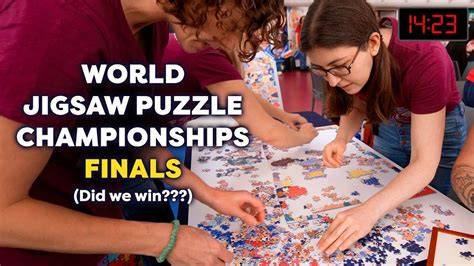 The Epic Finals Of The World Jigsaw Puzzle Championships YouTube