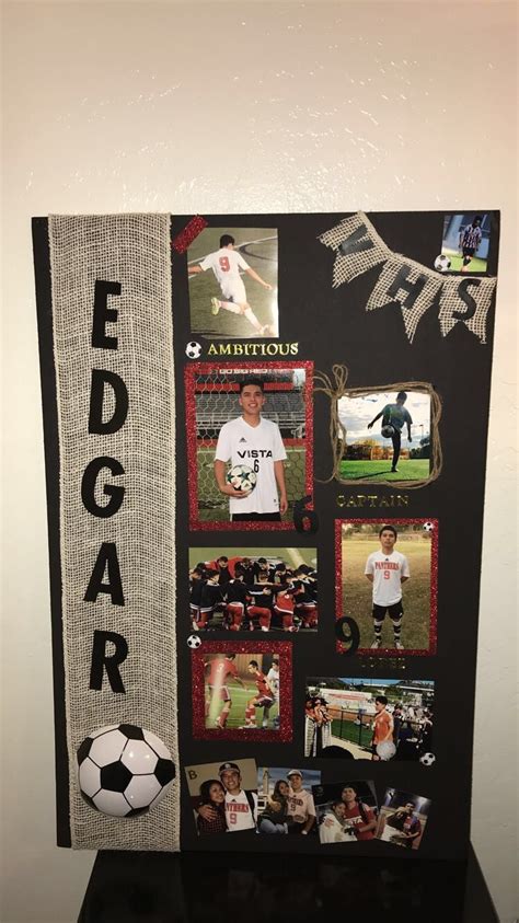 Senior Night Poster | Soccer senior night posters, Senior night gifts ...