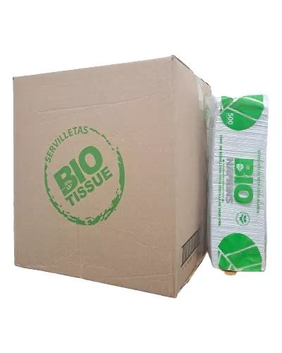 Caja De Servilleta De Mesa Extra Blanca Bio Napkins Env O Gratis