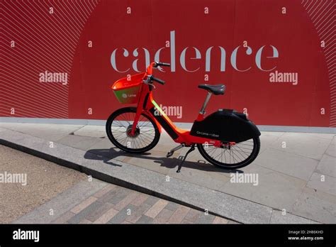 Electric Hire Bike From On Lime Uber Jump Bike In Kings Cross London