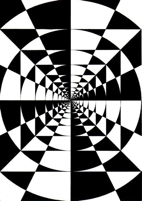 Pinterest Geometric Pattern Art Optical Illusions Art Op Art