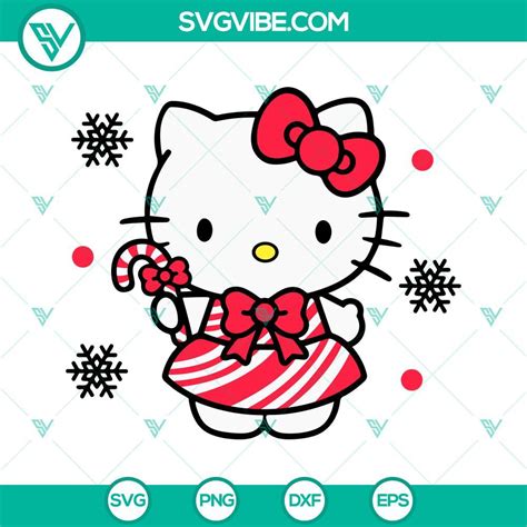 Hello Kitty Stanley Cup And Concha Cake SVG Download, Hello Kitty Merry Christmas SVG File PNG ...