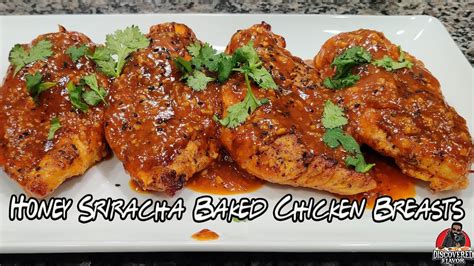 Honey Sriracha Baked Chicken Breasts YouTube