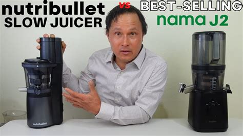 Nutribullet Slow Juicer Vs Nama J Cold Press Review Comparison Youtube