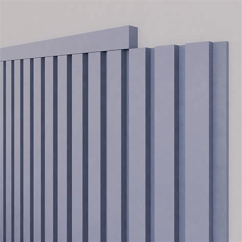 Painel Ripado Meia Parede - Painel Ripado Laminado Autocolante Meia Parede | Meu Rodapé