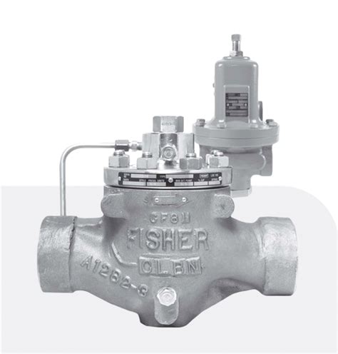 Fisher Type Lr Pilot Operated Pressure Relief Valve Or Backpressure