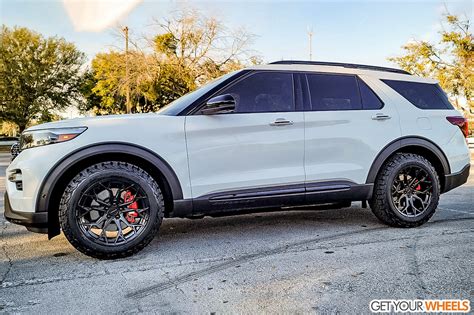 Ford Explorer St Stance Sf Matte Black Flickr