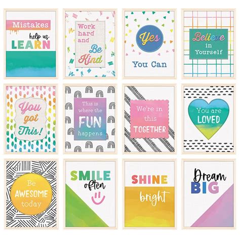 Knowledge Tree Carson Dellosa Education Creatively Inspired Mini Poster Set