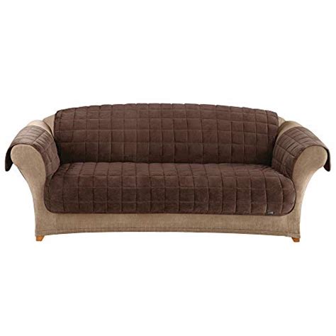 Incredible Sure Fit Deluxe Sofa Furniture Cover With Arms For