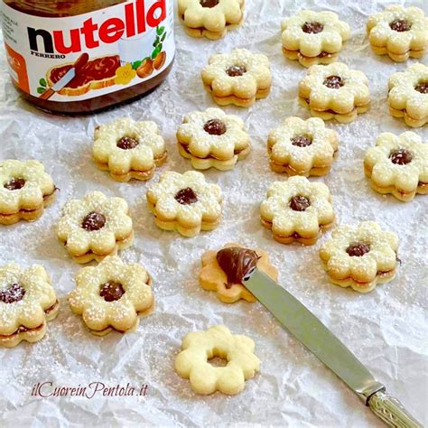 Biscotti Alla Nutella Facili E Veloci Tipo Nutella Biscuits