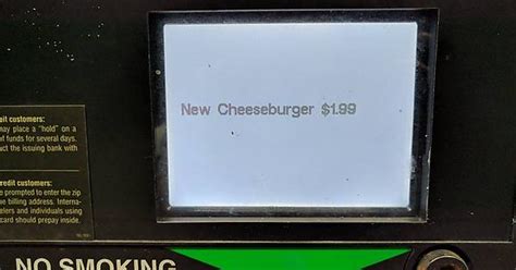 Gas Pump Can Haz New Cheeseburger Imgur