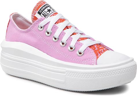 Trampki CONVERSE Ctas Move Ox A00563C Beyond Pink White Ceny I