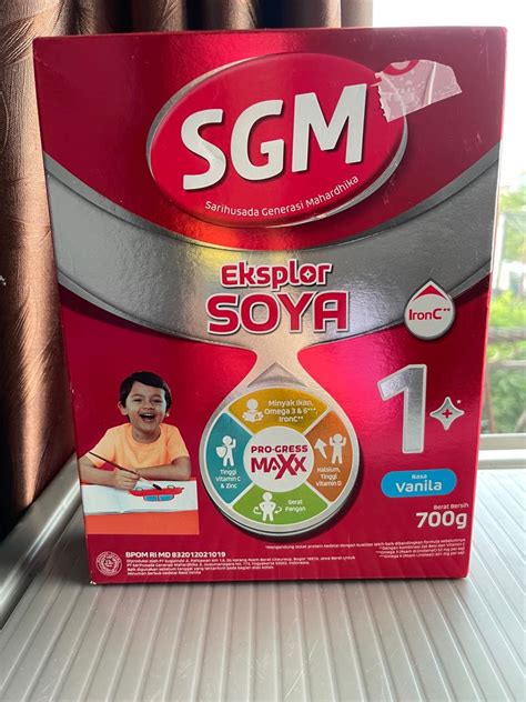 Susu Formula SGM Eksplor Soya Vanilla 700 Gram Bayi Anak Perawatan