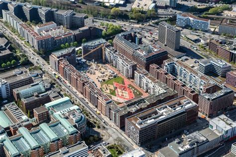 Hamburg Aus Der Vogelperspektive Sonninpark Baustelle Zum Neubau